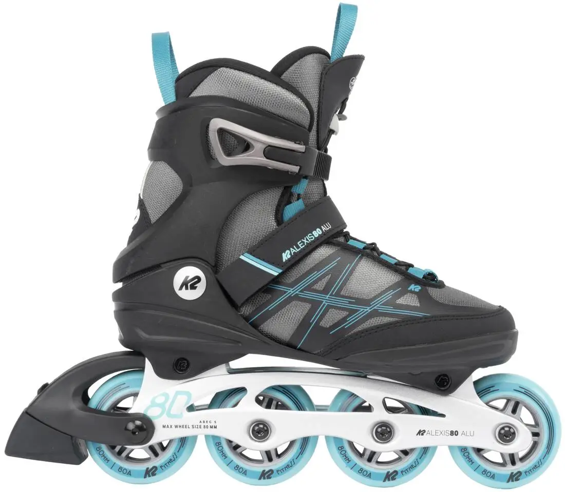 K2 Alexis 80 ALU Dames Inline Skates - Afbeelding 4