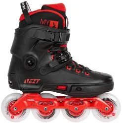 POWERSLIDE Next Zwart Rood 80 Freeskates